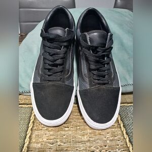 Classic 🖤🩶vanz  Black Men's Sneakers